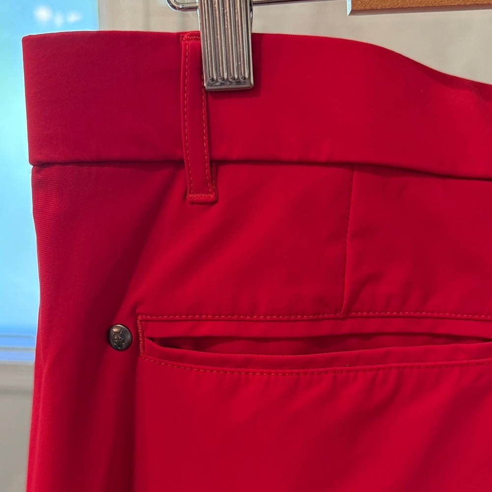 Greyson Men's Bold Red Golf Pants 34x34 - Picture 4 of 7
